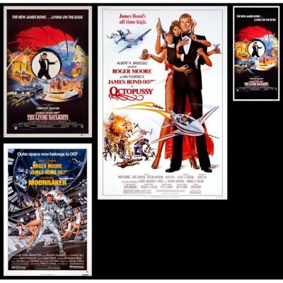 562. Australian Daybill, Australian One Sheet, One Sheet, 40 x 60 (13" x 30", 27" x 40", 27" x 41", 40" x 60"); Very Fine+ Folded ### JAMES BOND FRANCHISE (1979 - 1987)