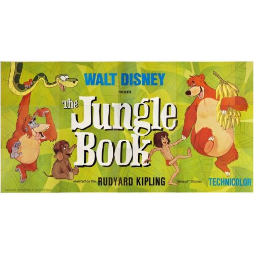 594. 30 Sheet (265" x 118"); The Collection of the Late J. Stephen Ryan; Very Fine+ Folded ### THE JUNGLE BOOK (1967)
