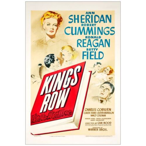 608. One Sheet (27" x 41"); Fine+ on Linen ### KINGS ROW (1942)