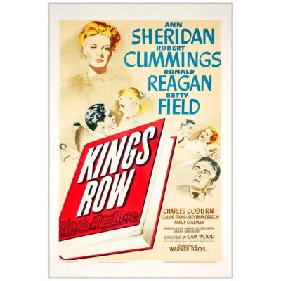 608. One Sheet (27" x 41"); Fine+ on Linen ### KINGS ROW (1942)