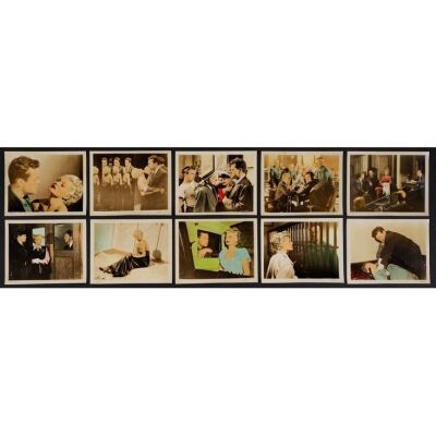 611. Vintage Original Color Single-Weight Glossy Photographs (10) (8" x 10"); Very Fine+ ### THE LADY FROM SHANGHAI (1947)
