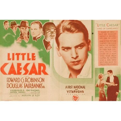 622. Herald (9" x 6"); Very Fine+ Folded ### LITTLE CAESAR (1931)