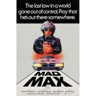 627. British One Sheet (27" x 40"); Very Fine Folded ### MAD MAX (1979)