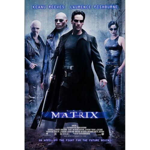 633. One Sheet (27" x 40"); The Collection of the Late J. Stephen Ryan; Double-Sided Advance; Very Fine+ Rolled ### THE MATRIX (1999)