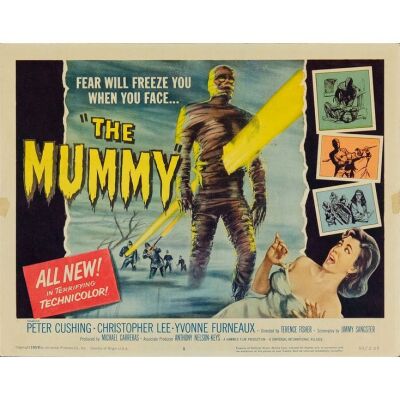 644. Title Lobby Card (11" x 14"); The Collection of the Late J. Stephen Ryan; Very Fine ### THE MUMMY (1959)