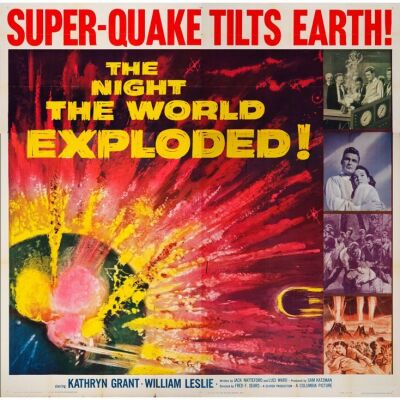660. Six Sheet (80" x 80"); The Collection of the Late J. Stephen Ryan; Very Fine+ Folded ### THE NIGHT THE WORLD EXPLODED (1957)