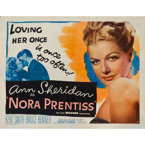 667. Half Sheet (22" x 28"); Style B; Fine- on Linen ### NORA PRENTISS (1947)