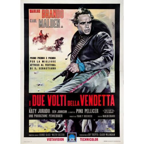 671. Italian Four Fogli (55" x 78"); Very Fine+ on Linen ### ONE-EYED JACKS (1961)