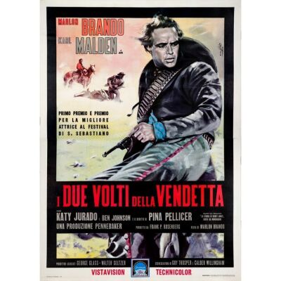 671. Italian Four Fogli (55" x 78"); Very Fine+ on Linen ### ONE-EYED JACKS (1961)