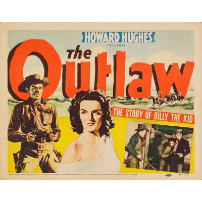 675. Title Lobby Card (11" x 14"); The Collection of the Late J. Stephen Ryan; Very Fine- ### THE OUTLAW (1941)