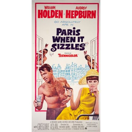 678. Three Sheet (41" x 79"); The Collection of the Late J. Stephen Ryan; Near Mint on Linen ### PARIS WHEN IT SIZZLES (1964)