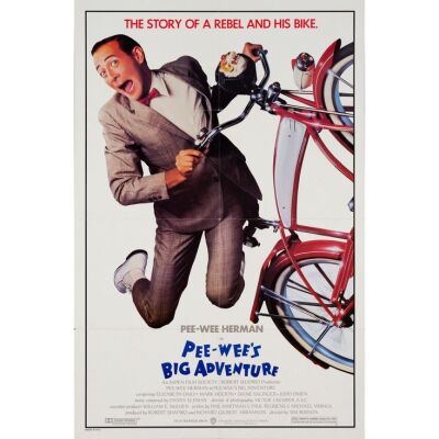 679. One Sheet (27" x 41"); The Collection of the Late J. Stephen Ryan; Very Fine+ Folded ### PEE-WEE'S BIG ADVENTURE (1985)