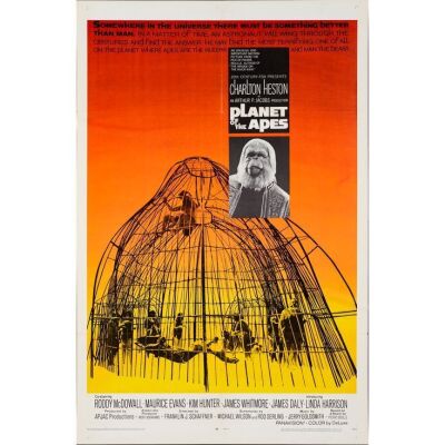 680. One Sheet (27" x 41"); Very Fine+ Folded ### PLANET OF THE APES (1968)
