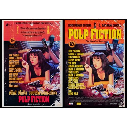 692. Polish Poster + Thai Poster (26.5" x 38.25", 21.5" x 31"); The Collection of the Late J. Stephen Ryan; Very Fine Rolled ### PULP FICTION (1994, 1995)