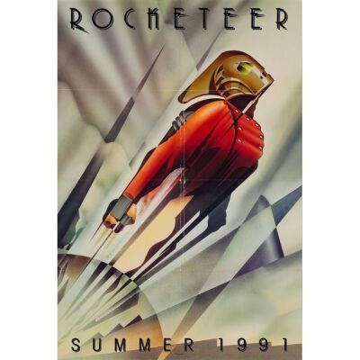 697. One Sheet (27" x 40"); Double-Sided Advance; Very Fine Folded ### THE ROCKETEER (1991)