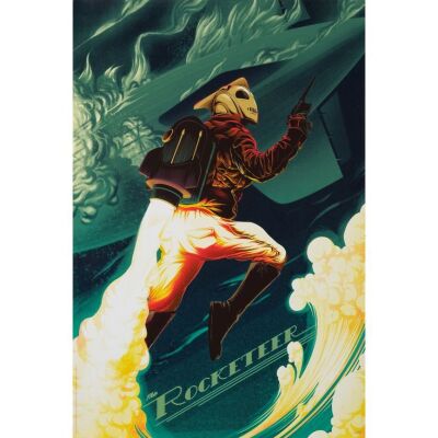 698. Limited Edition Screen Print (24" x 36"); #163/325; Near Mint Rolled ### THE ROCKETEER (2015)