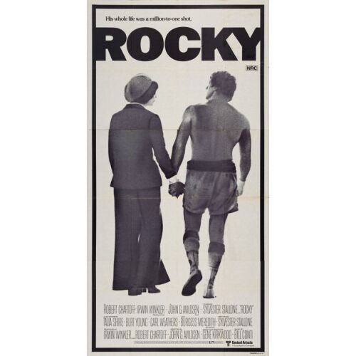699. Australian Three Sheet (40" x 79"); The Collection of the Late J. Stephen Ryan; Very Fine+ Folded ### ROCKY (1976)