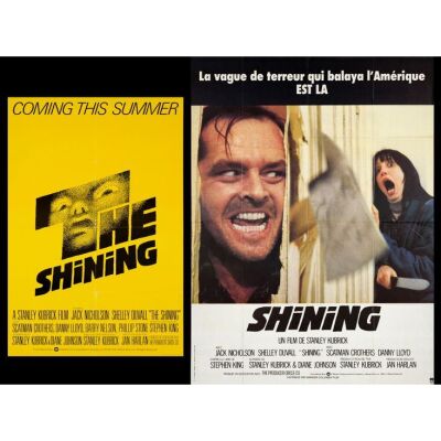 720. British One Sheet + French Grande (27" x 40", 47" x 63"); The Collection of the Late J. Stephen Ryan; Advance (1); Very Fine+ Folded ### THE SHINING (1980)