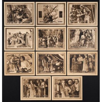 730. Lobby Cards (11) (11" x 14"); The Bradleigh Vinson Collection; Episode 3 (4), Episode 4 (1) , Episode 7 (1), Episode 9 (5); Very Fine- ### THE SON OF TARZAN (1920)