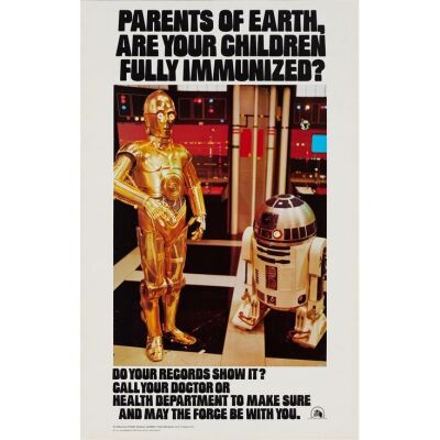745. Promotional Poster (14" x 22"); The Collection of the Late J. Stephen Ryan; Very Fine+ ### STAR WARS: A NEW HOPE (1979)