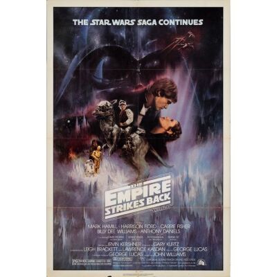 748. One Sheet (27" x 41"); Studio Style A; Very Fine Folded ### STAR WARS: THE EMPIRE STRIKES BACK (1980)