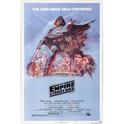 749. One Sheet (27" x 41"); NSS Style B; Near Mint Folded ### STAR WARS: THE EMPIRE STRIKES BACK (1980)