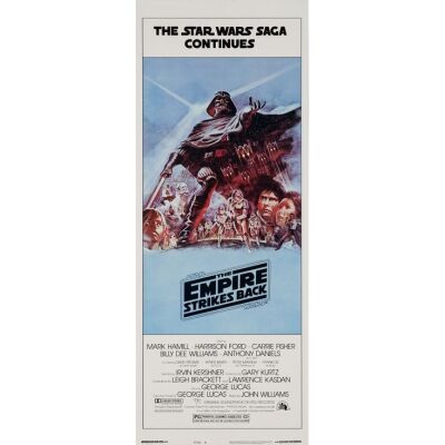 751. Insert (14" x 36"); Style B; Very Fine- Rolled ### STAR WARS: THE EMPIRE STRIKES BACK (1980)