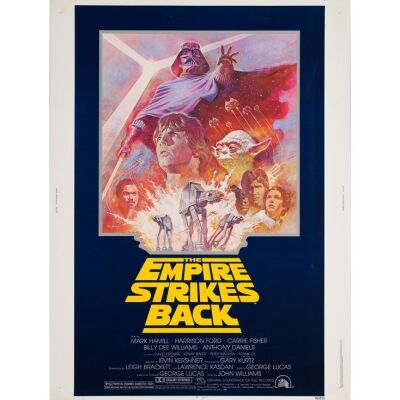 754. 30 x 40; The Collection of the Late J. Stephen Ryan; Very Fine+ Rolled ### STAR WARS: THE EMPIRE STRIKES BACK (R-1981)