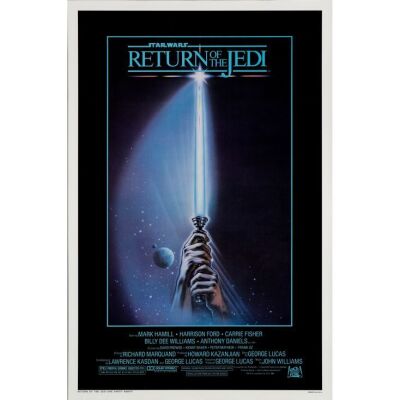 761. Studio Style One Sheet (27" x 41"); Style A; Very Fine+ Rolled ### STAR WARS: RETURN OF THE JEDI (1983)