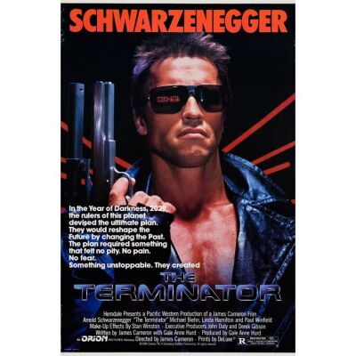 807. One Sheet (27" x 41"); The Collection of the Late J. Stephen Ryan; Very Fine- Rolled ### THE TERMINATOR (1984)
