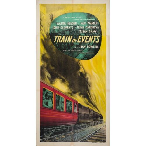 831. British Three Sheet (41" x 79"); The Collection of the Late J. Stephen Ryan; Country-of-Origin, Stone Lithograph; Very Fine+ on Linen ### TRAIN OF EVENTS (1949)