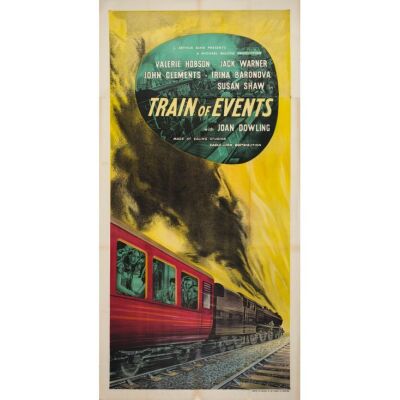 831. British Three Sheet (41" x 79"); The Collection of the Late J. Stephen Ryan; Country-of-Origin, Stone Lithograph; Very Fine+ on Linen ### TRAIN OF EVENTS (1949)