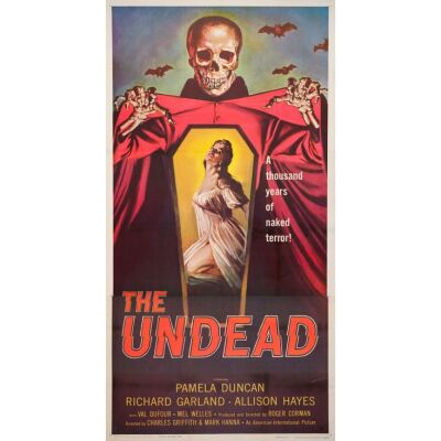837. Three Sheet (41" x 79"); The Collection of the Late J. Stephen Ryan; Very Fine on Linen ### THE UNDEAD (1957)