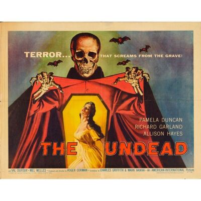 838. Half Sheet (22" x 28"); Fine+ Folded ### THE UNDEAD (1957)
