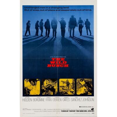 853. One Sheet (27" x 41"); Very Fine- Folded ### THE WILD BUNCH (1969)