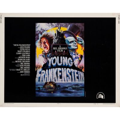 875. Half Sheet (22" x 28"); The Collection of the Late J. Stephen Ryan; Style B; Very Fine Rolled ### YOUNG FRANKENSTEIN (1974)