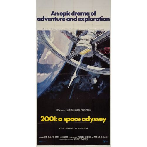 5. Three Sheet (41" x 78"); The Collection of the Late J. Stephen Ryan; Very Fine- Folded ### 2001: A SPACE ODYSSEY (1968)