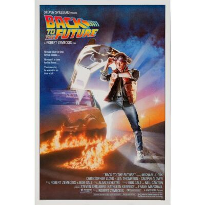 15. One Sheet (27" x 41"); Near Mint Rolled ### BACK TO THE FUTURE (1985)