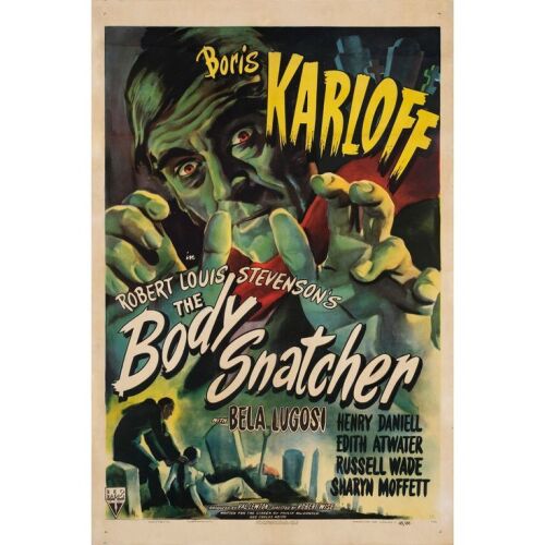 25. One Sheet (27" x 41"); Style A; Very Fine- on Linen ### THE BODY SNATCHER (1945)