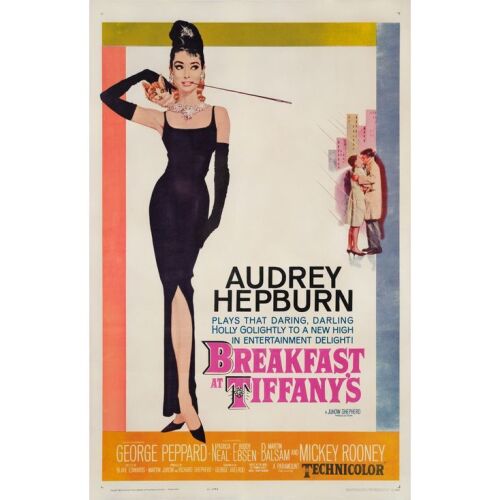 26. One Sheet (27" x 41"); Fine+ on Linen ### BREAKFAST AT TIFFANY'S (1961)