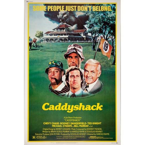 29. 40 x 60; The Collection of the Late J. Stephen Ryan; Very Fine+ Rolled ### CADDYSHACK (1980)