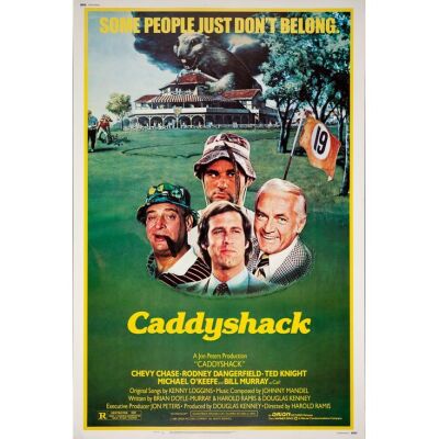 29. 40 x 60; The Collection of the Late J. Stephen Ryan; Very Fine+ Rolled ### CADDYSHACK (1980)