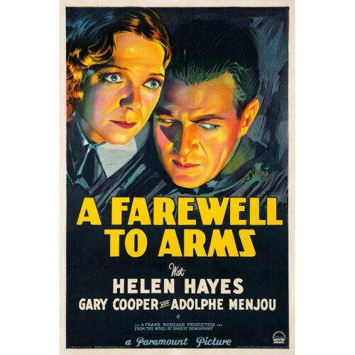 61. One Sheet (27" x 41"); Style A, Stone Lithograph; Very Fine- on Linen ### A FAREWELL TO ARMS (1932)