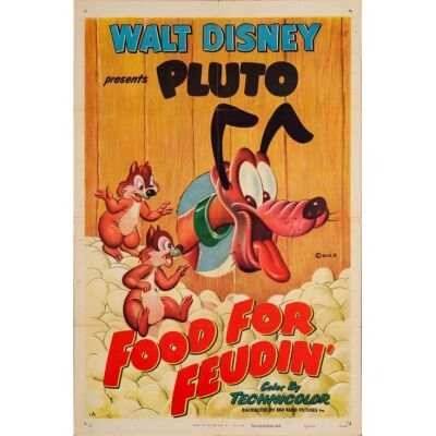 66. One Sheet (27" x 41"); Style A; Very Fine Folded ### FOOD FOR FEUDIN' (1951)
