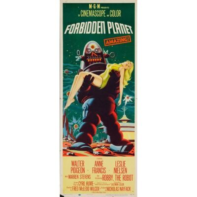 68. Insert (14" x 36"); Fine+ Folded ### FORBIDDEN PLANET (1956)