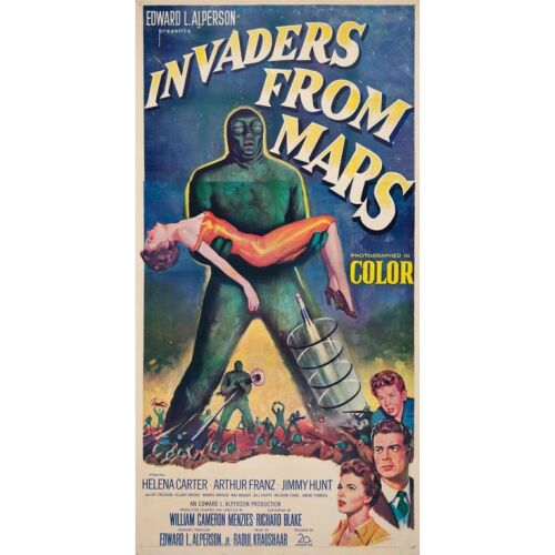 98. Three Sheet (40.5" x 79"); The Collection of the Late J. Stephen Ryan; Fine+ on Linen ### INVADERS FROM MARS (1953)