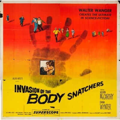100. Six Sheet (79" x 79"); The Collection of the Late J. Stephen Ryan; Fine- Folded ### INVASION OF THE BODY SNATCHERS (1956)