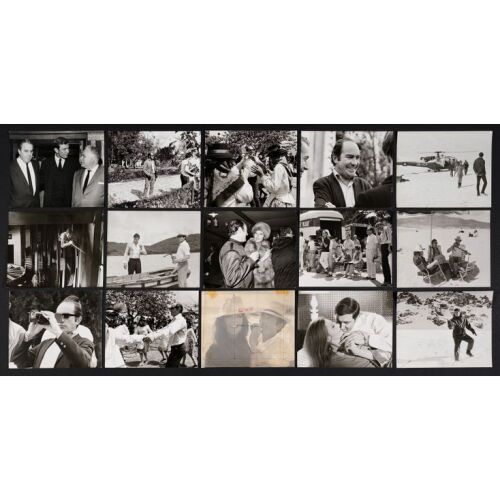 122. Vintage Original B&W Single- and Double-Weight Glossy and Matte Photographs (8" x 10", 10" x 12"); The Richard Schenkman Collection From the Personal Archive of Peter Hunt; Very Fine+ ### JAMES BOND: ON HER MAJESTY'S SECRET SERVICE (1969)