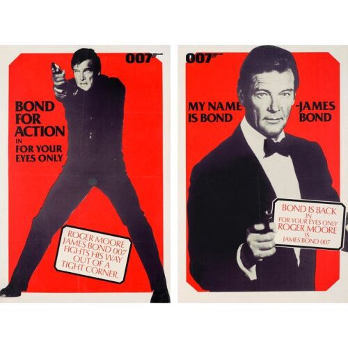 125. Marler Haley British Double Crowns (2) (20" x 30"); Country-of-Origin; Very Fine- on Linen ### JAMES BOND: FOR YOUR EYES ONLY (1981)