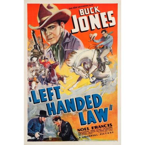 144. One Sheet (27" x 41"); Very Fine+ on Linen ### LEFT HANDED LAW (1937)